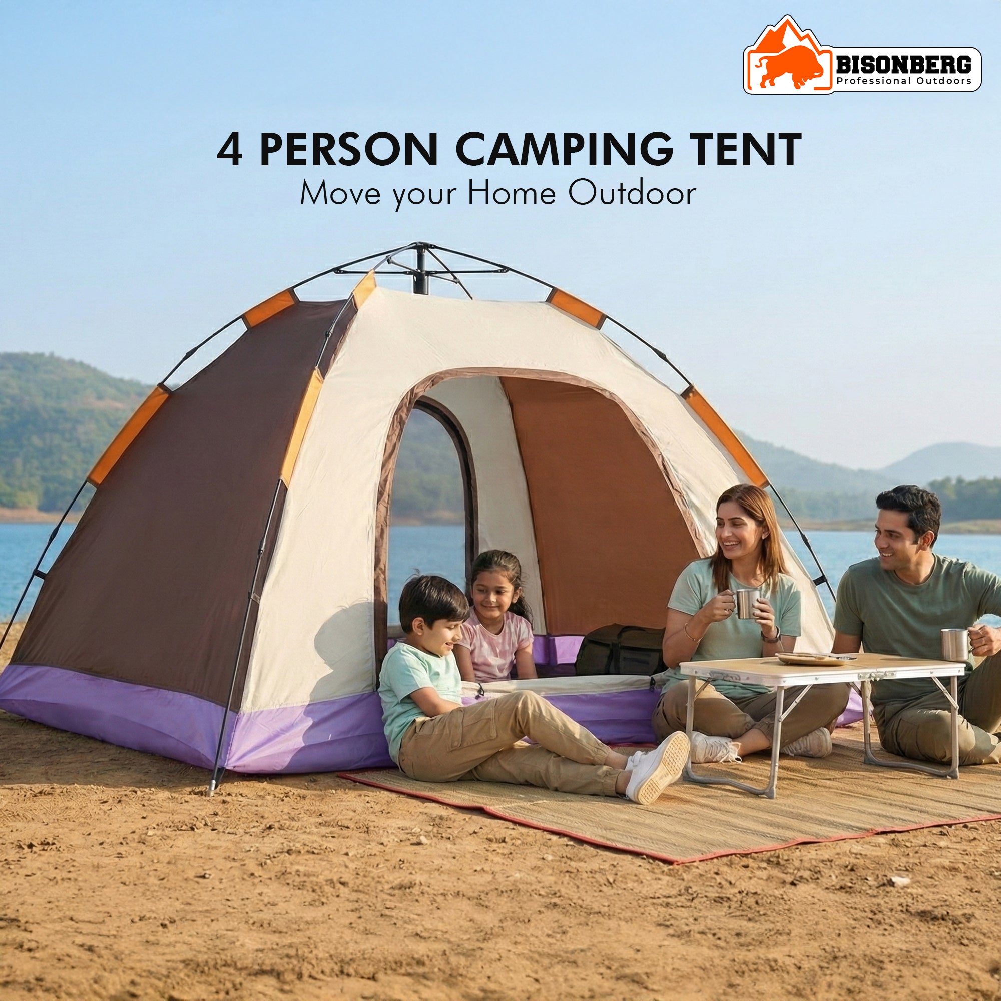 Automatic Instant Camping Tent – Lightweight Waterproof Outdoor Shelter image 3