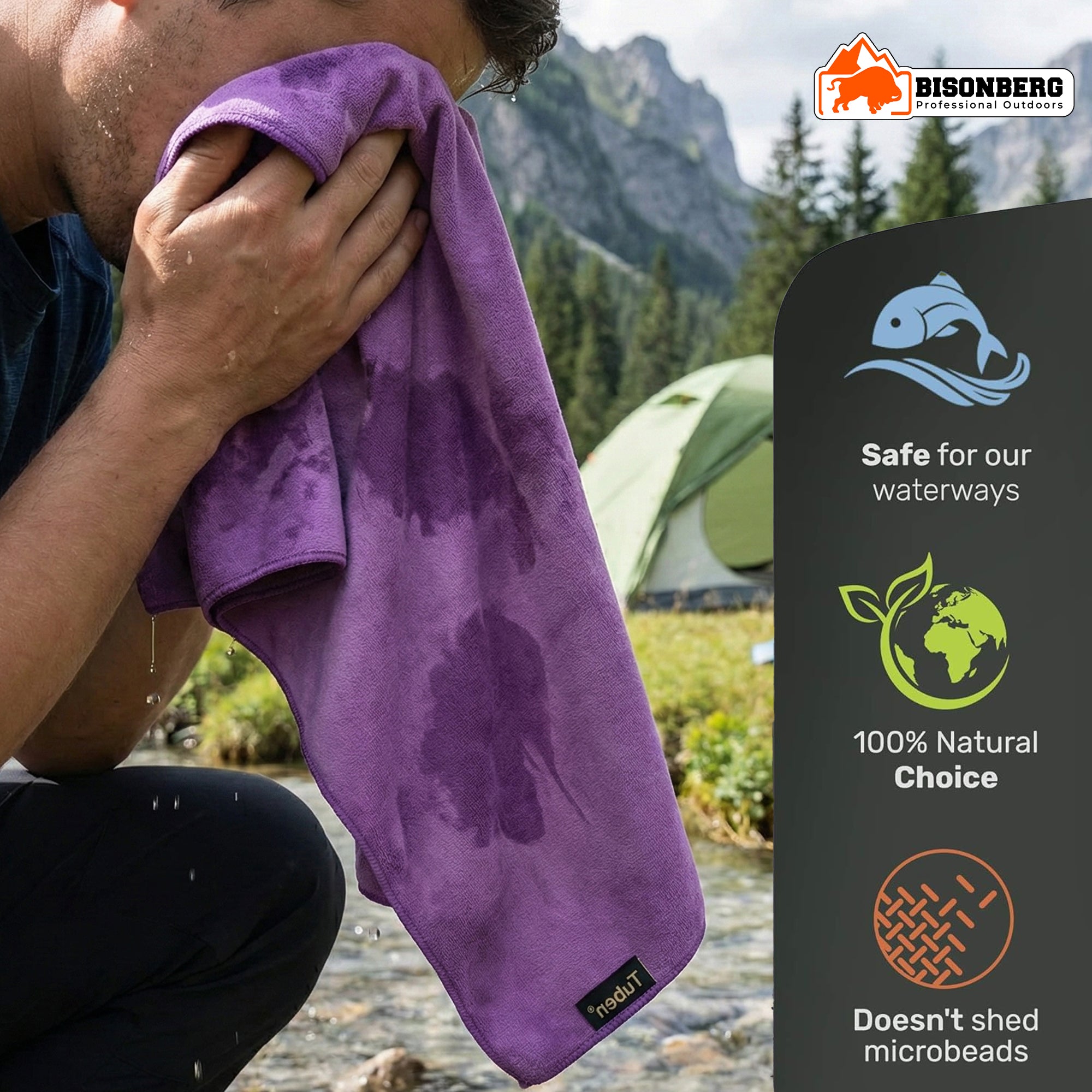 Quick-Dry Microfiber Camping Towel – Lightweight Travel Towel image 4