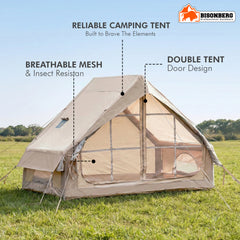 Inflatable Camping Tent – Waterproof Large Outdoor Family Shelter image 1