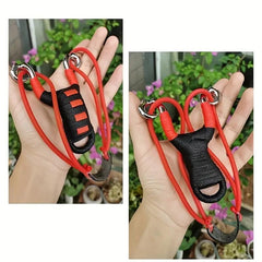 Bisonberg Traditional Metal Slingshot, Gulel, Catapult, High Precision Slingshot Toy for Outdoor Play and Fun, with Free Rubber Band- Color May Vary image 2