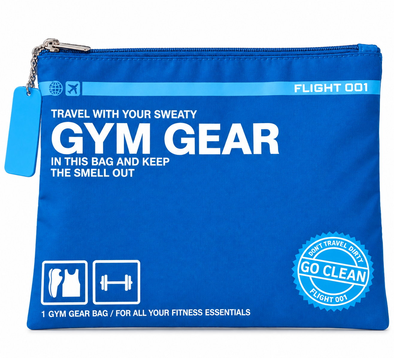Bisonberg Waterproof Gym Gear Travel Bag – 21 × 19 cm