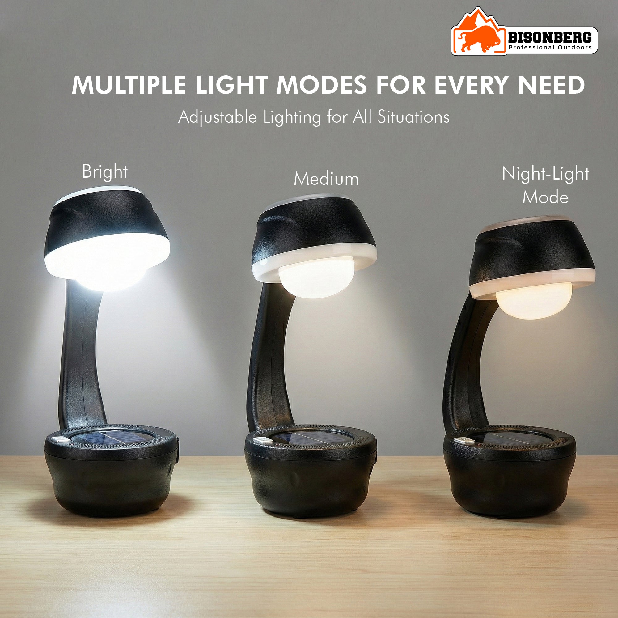 Solar Rechargeable Mushroom Lamp – Outdoor LED Garden & Camping Light image 5