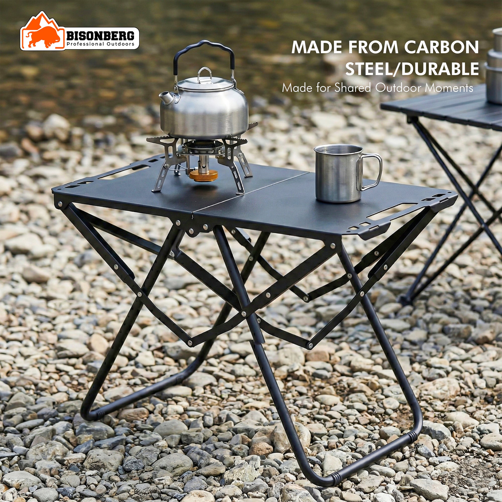 Portable Foldable Table for Camping, Hiking & Travel” image 2