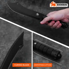 Kitchen Knife/Utility Knives for Kitchen Home & Outdoor Cooking Use Ideal for Portable, Travel - Black (Manual) image 3