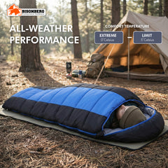 Cuitee Fox Adult Sleeping Bag 1.4 kg – Lightweight Warm Camping Bed image 3