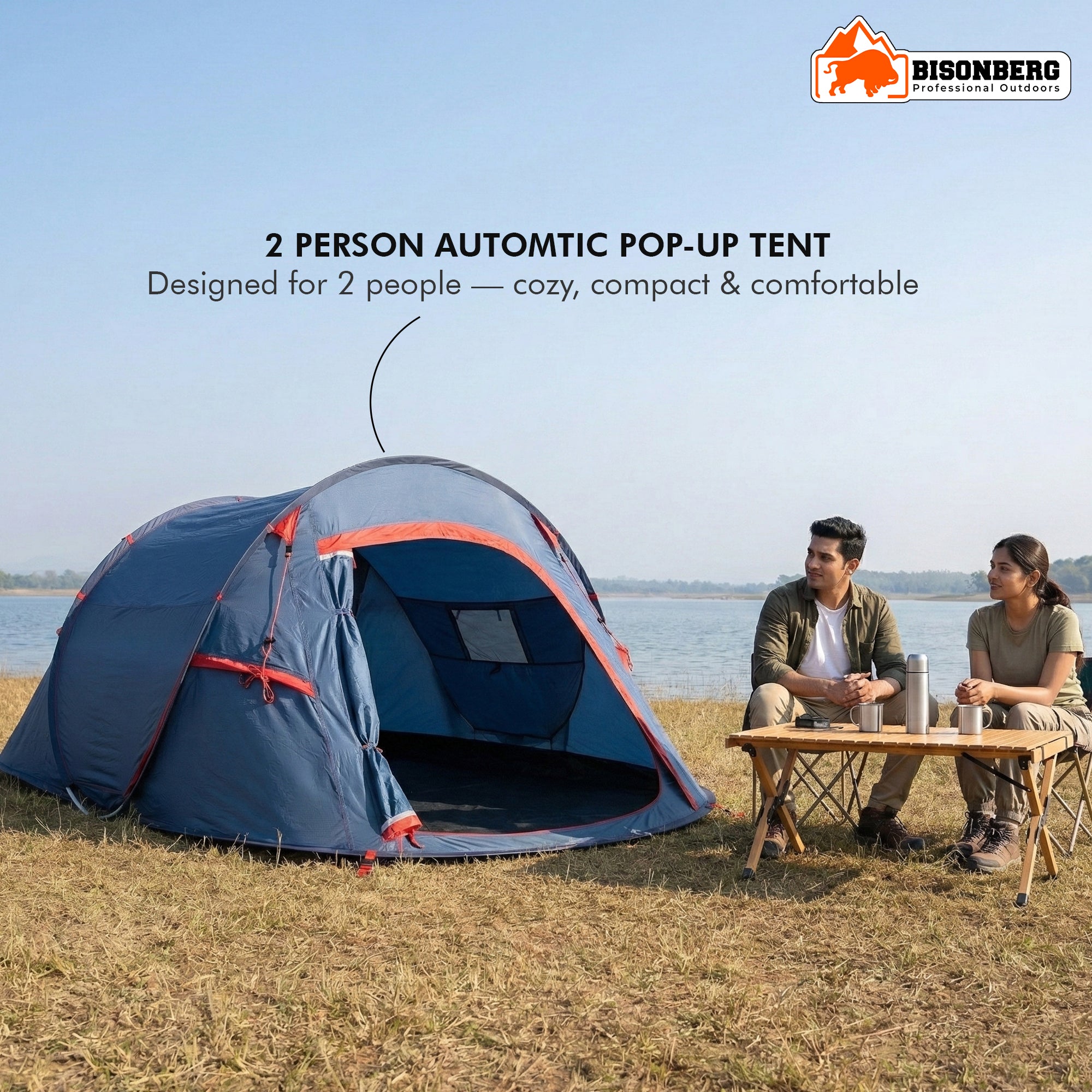 Instant Pop-Up Camping Tent – Waterproof Portable Outdoor Shelter image 4