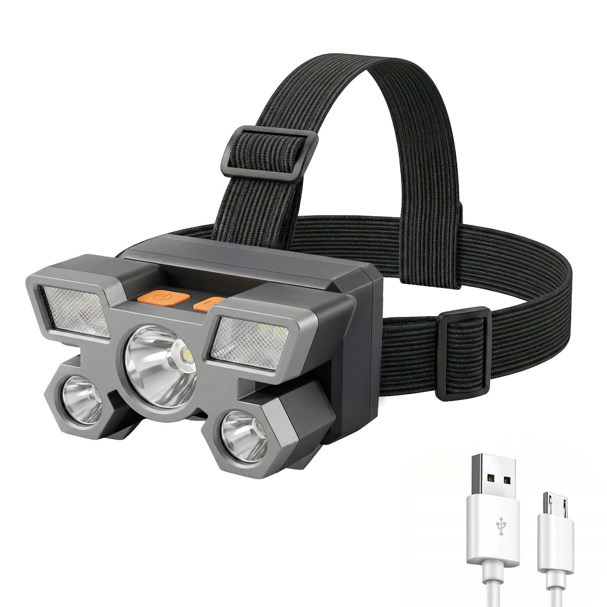 Rechargeable LED Headlamp – Ultra Bright Multi-Beam Headlight image 0