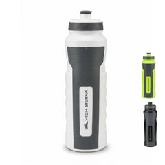 Premium White Sports Water Bottle | Leakproof Squeeze Bottle | BPA-Free Gym & Cycling Hydration Bottle with Anti-Slip Grip image 0