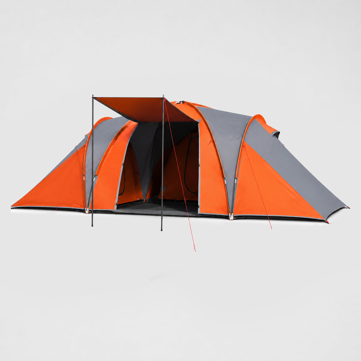 Go Outdoors Havana 4 Person Camping Tent – Spacious Family Outdoor Tent with Canopy Porch