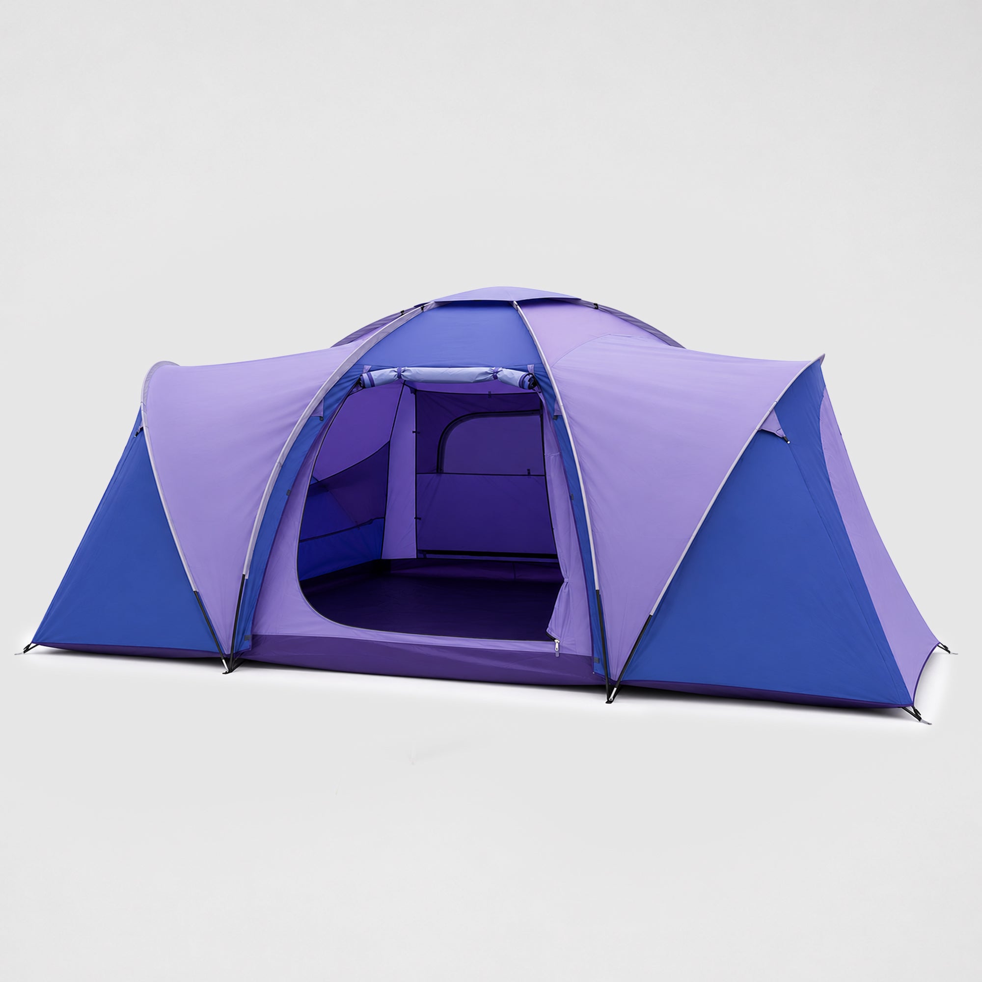 Premium Multi-Room Family Camping Tent - Weather-Resistant & Spacious