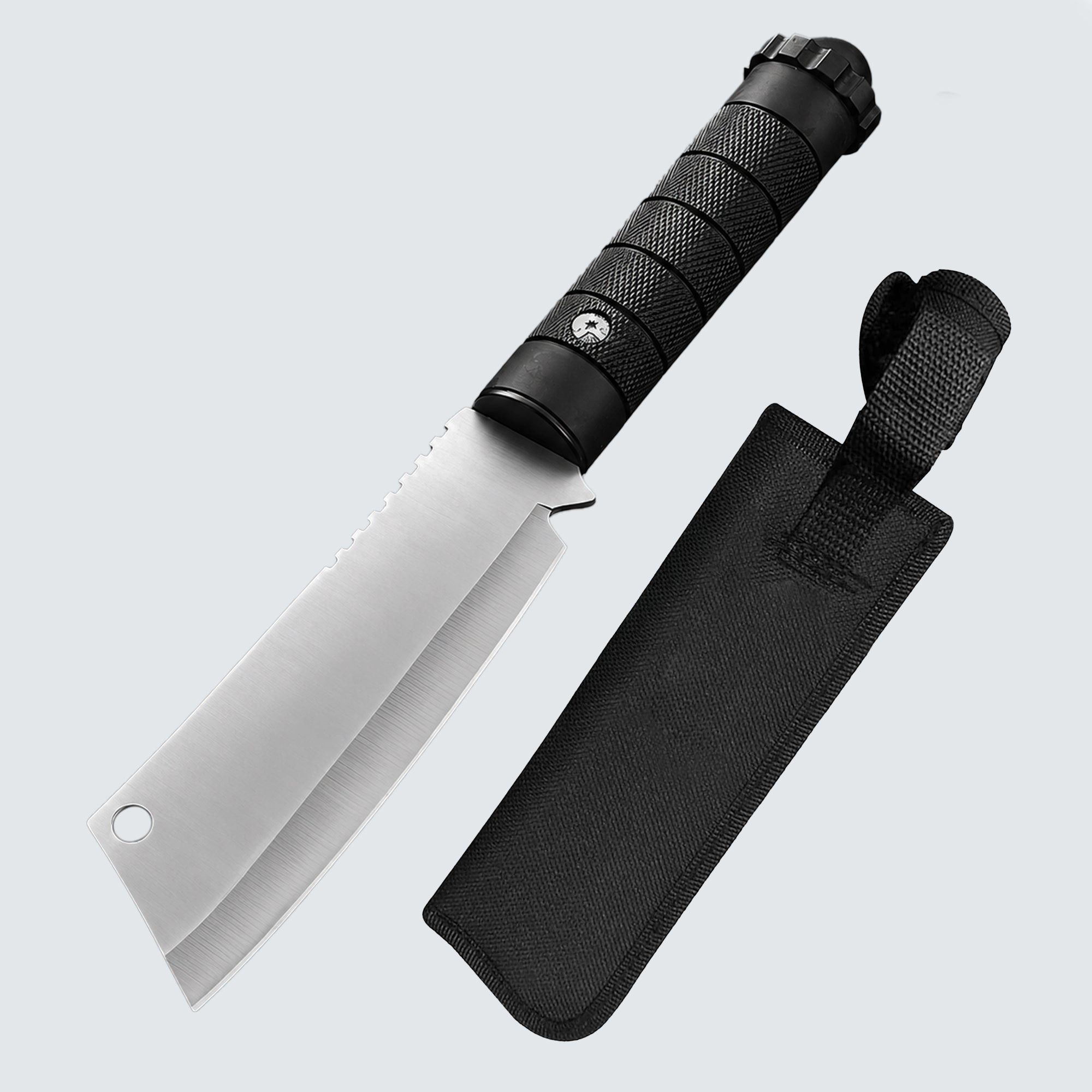 BISONBERG Kitchen Knife/Meat Knife for Kitchen Home & Outdoor Cooking Use Ideal for Portable, Travel - Silver
