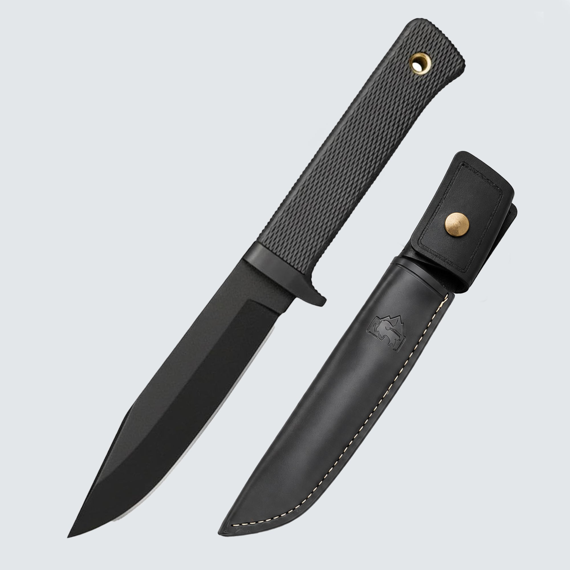 Fixed Blade Tactical Knife with Sheath | Heavy Duty Survival Knife for Camping, Hunting & Outdoor Use – Bisonberg