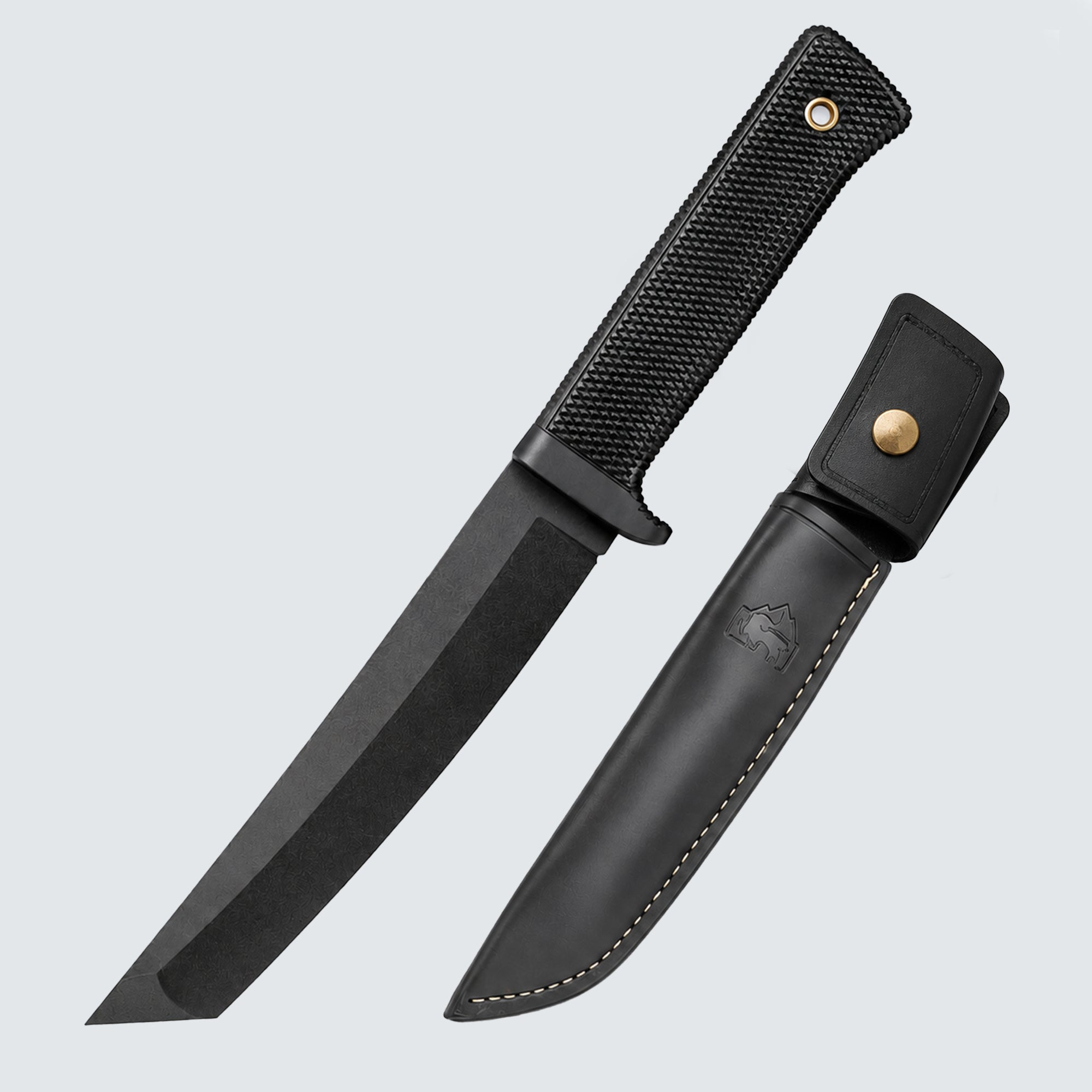 Long Blade Tactical Fixed Knife with Sheath | Heavy Duty Survival & Hunting Knife for Outdoor Use – Bisonberg