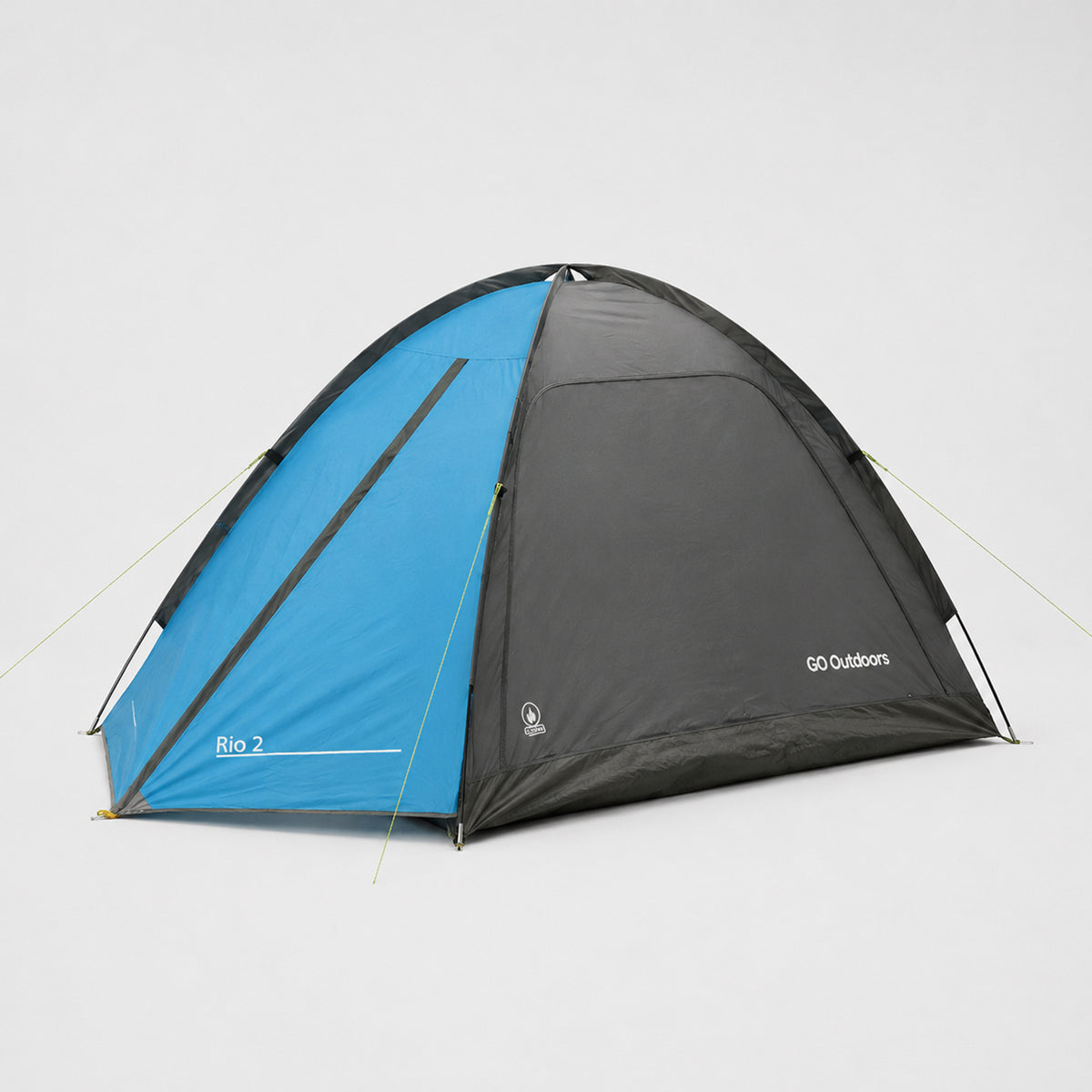 BISONBERG - GO Outdoor 2 Person Tent Rio 2 Tent - Waterproof & Windproof Tent