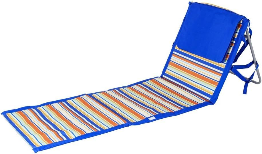 Portable Beach Mat Reclining Lounge Chair image 0