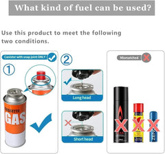 BisonBerg Automatic Camping Gas Torch Blowtorch Welding Flame Gun for Food With Butane Canister (915 Torch Set) image 2