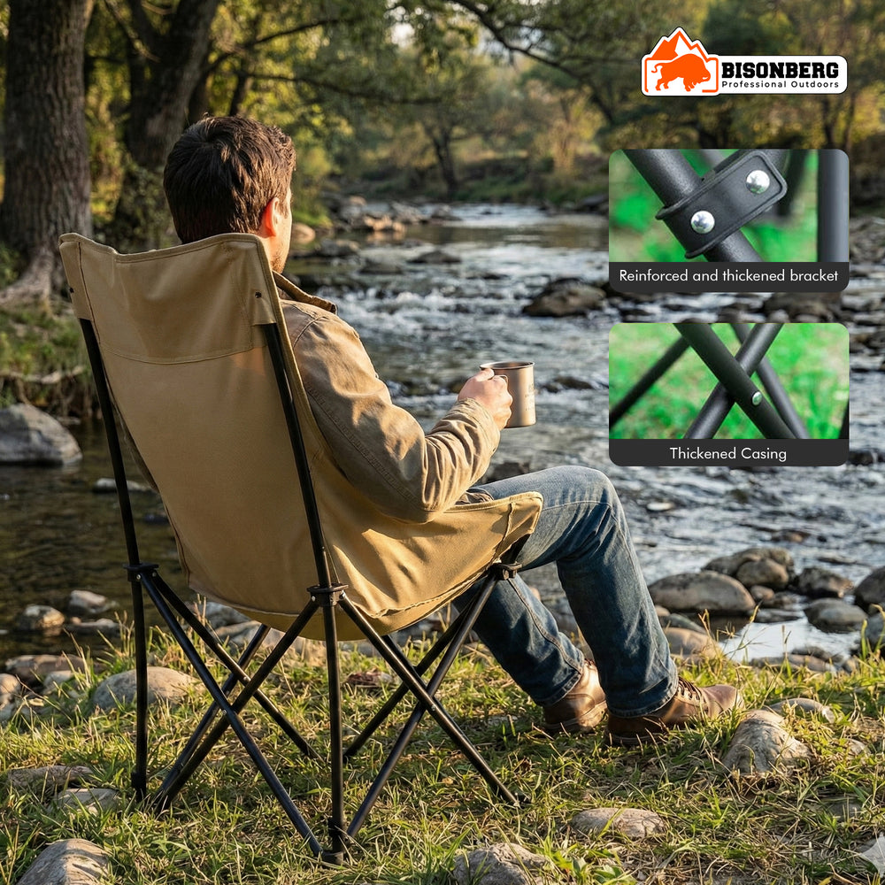 Foldable Camping Chair – Portable Outdoor Travel Seat image 2