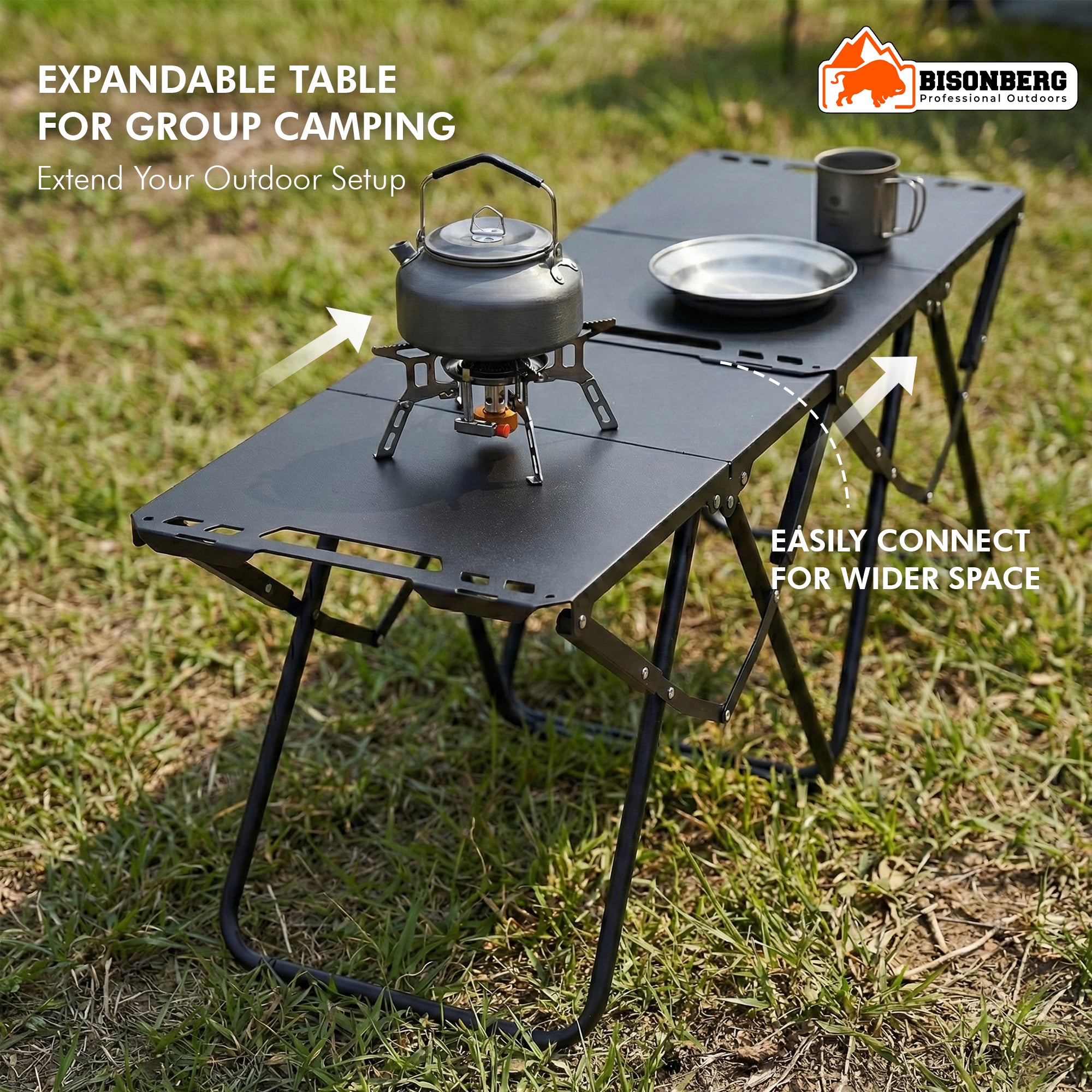 Portable Foldable Table for Camping, Hiking & Travel” image 3