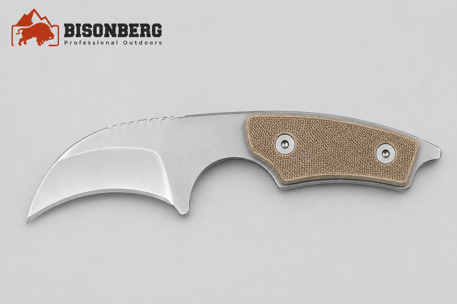 BISONBERG |  Refurbished Fixed Blade Knife | Outdoor & Camping Knife