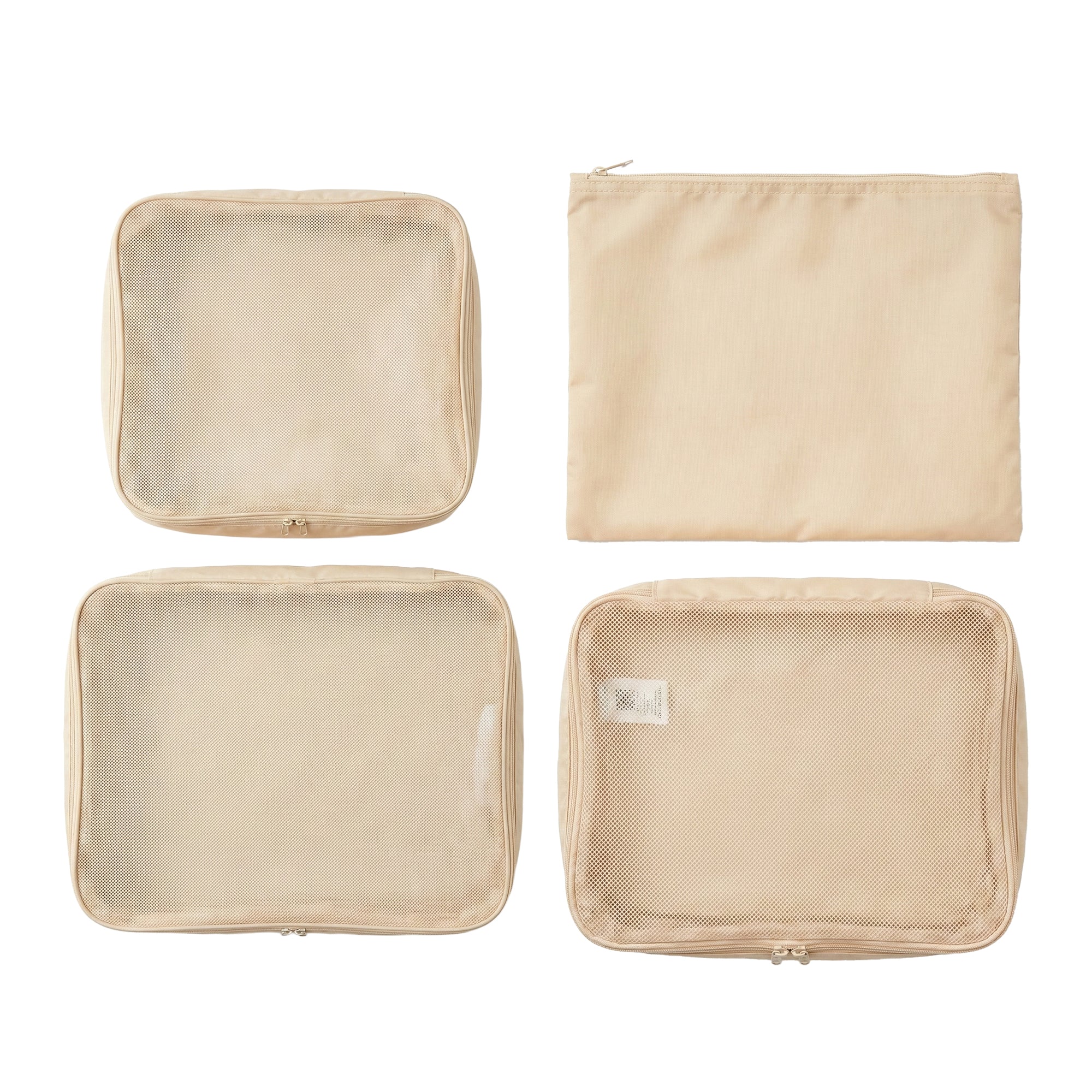 Bisonberg Travel Packing Cubes Set of 4 – Breathable Mesh Organizer Bags for Camping & Travel image 0