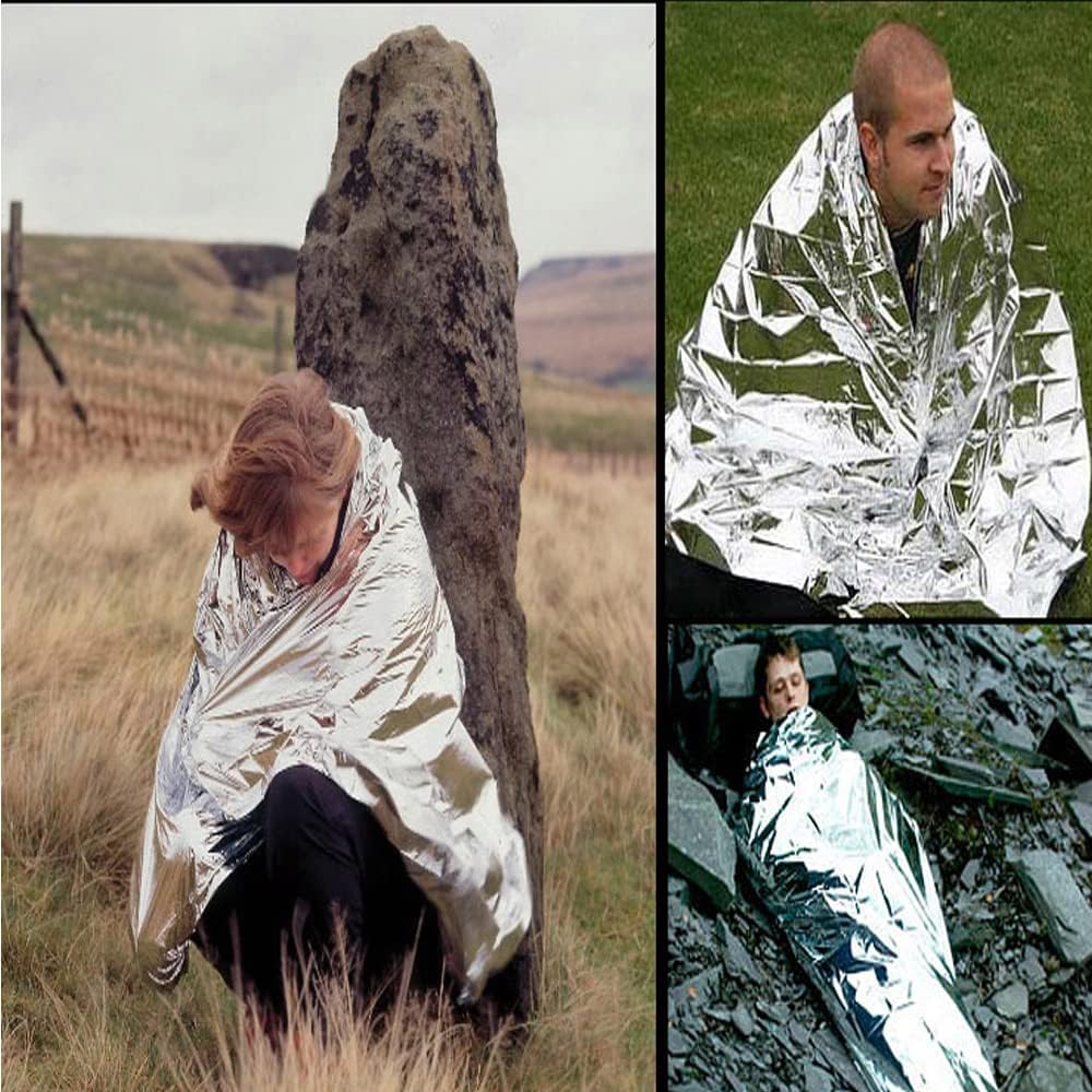 Emergency Blanket Thermal Survival Sheet | Waterproof, Windproof & Compact image 5