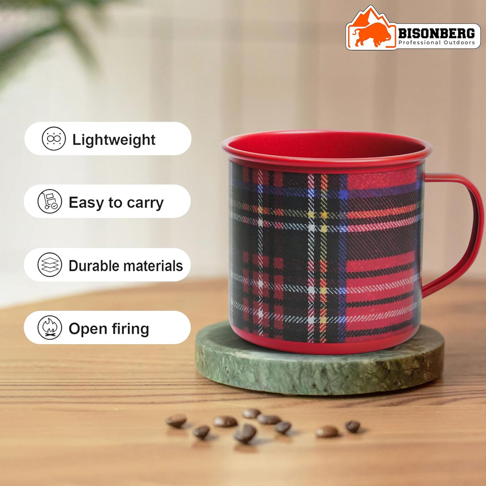 Metal Coated Double Walled Coffee Cup 100% BPA Free 200 ml Metal Coffee & Tea Cup Mug image 1