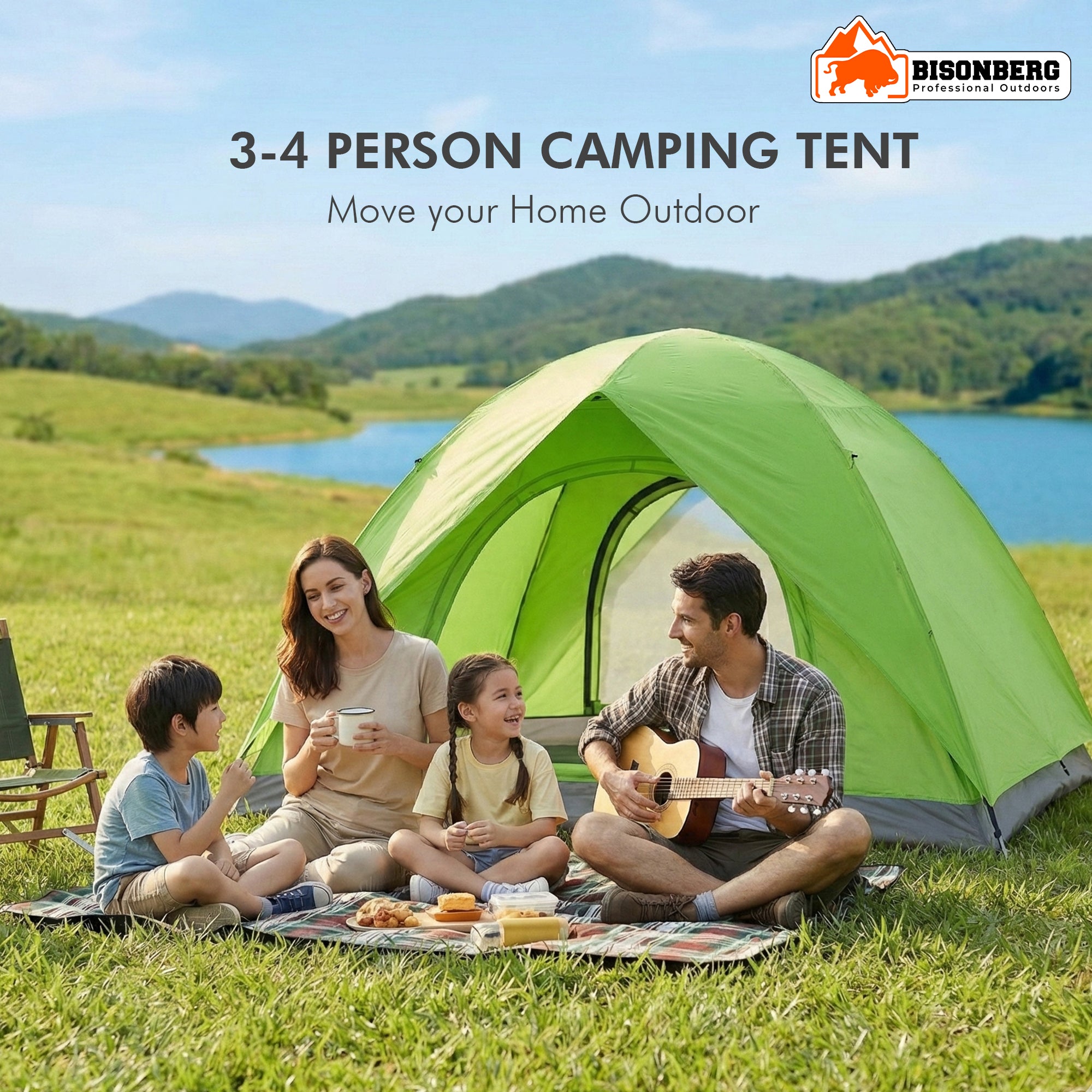 Person Dome Camping Tent – Lightweight Waterproof Outdoor Shelter image 3