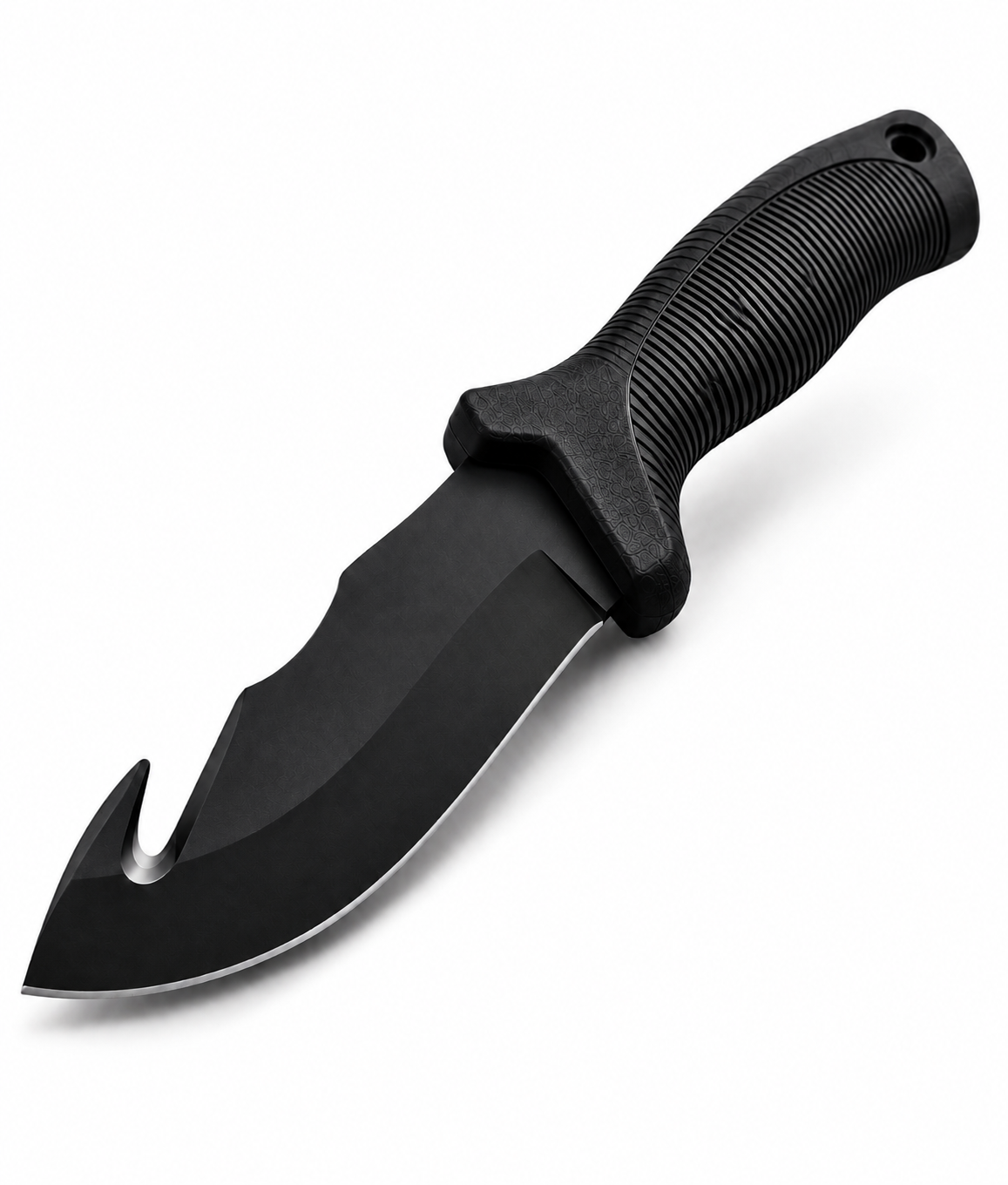 BISONBERG Fixed Blade Tactical Cut Hook Knife With Sheath| Heavy Duty Survival Knife For Camping,Hunting & Outdoor Use