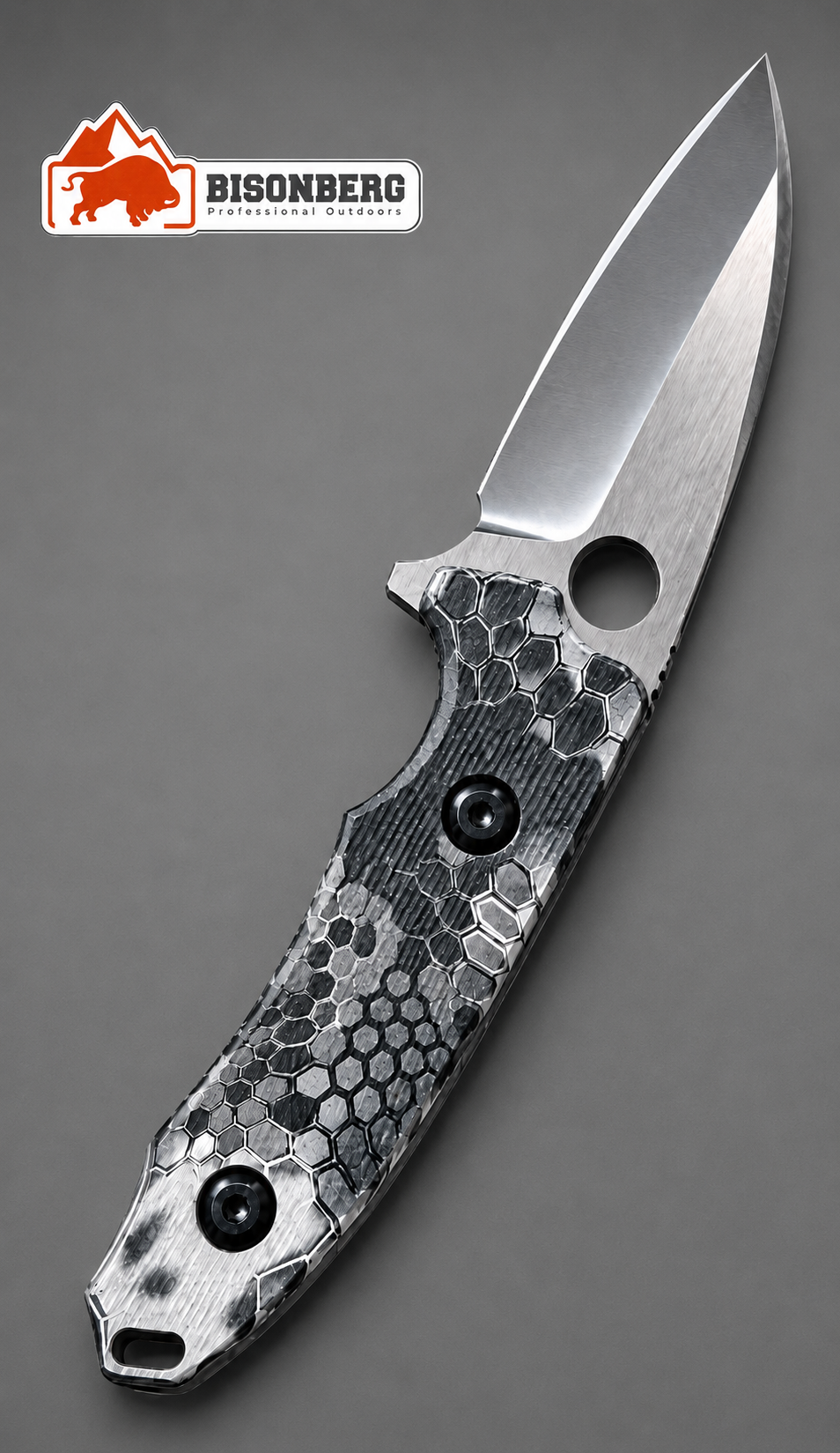 Bisonberg l Fixed Blade  Knife  | Outdoor Camping,Hiking & Survival Knife
