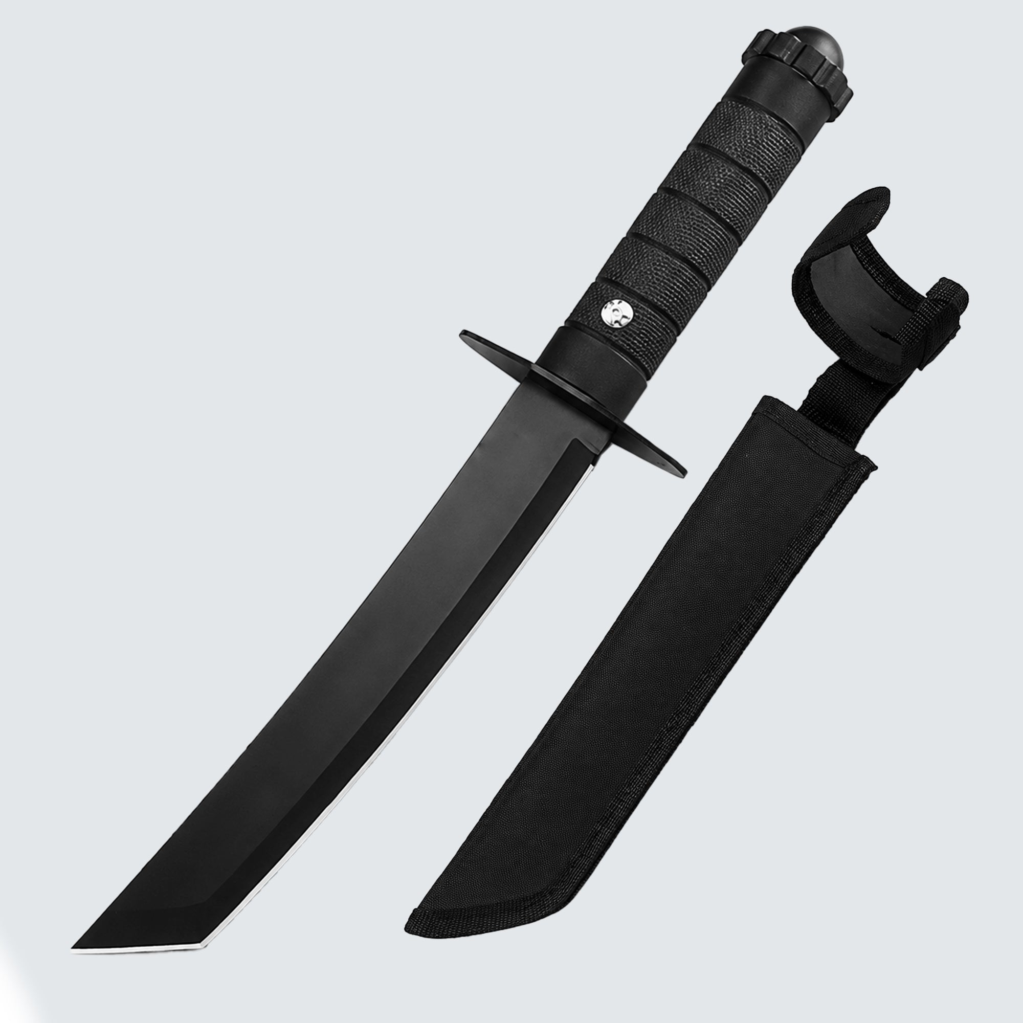 BISONBERG Kitchen Knife/Utility Knives for Kitchen Home & Office Use Ideal for Portable, Travel - Black (Manual) with Mini cooling towel
