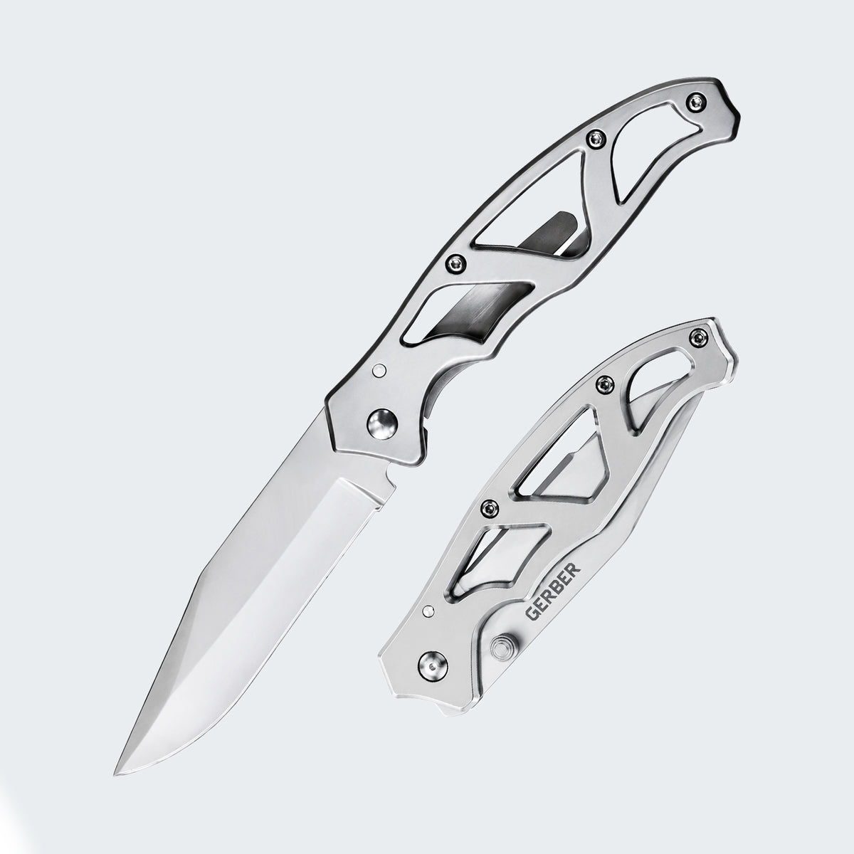 Bisonberg Stainless Steel Folding Pocket Knife | Compact EDC Camping & Outdoor Utility Knife (5.2 Inch)
