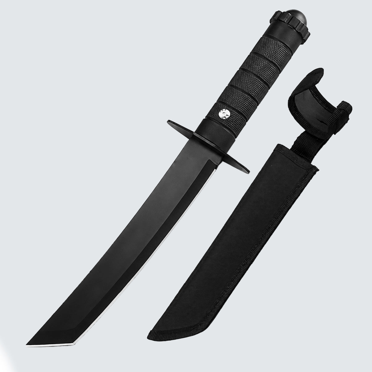 BISONBERG Kitchen Knife/Utility Knives for Kitchen Home & Office Use Ideal for Portable, Travel - Black (Manual) with Mini cooling towel
