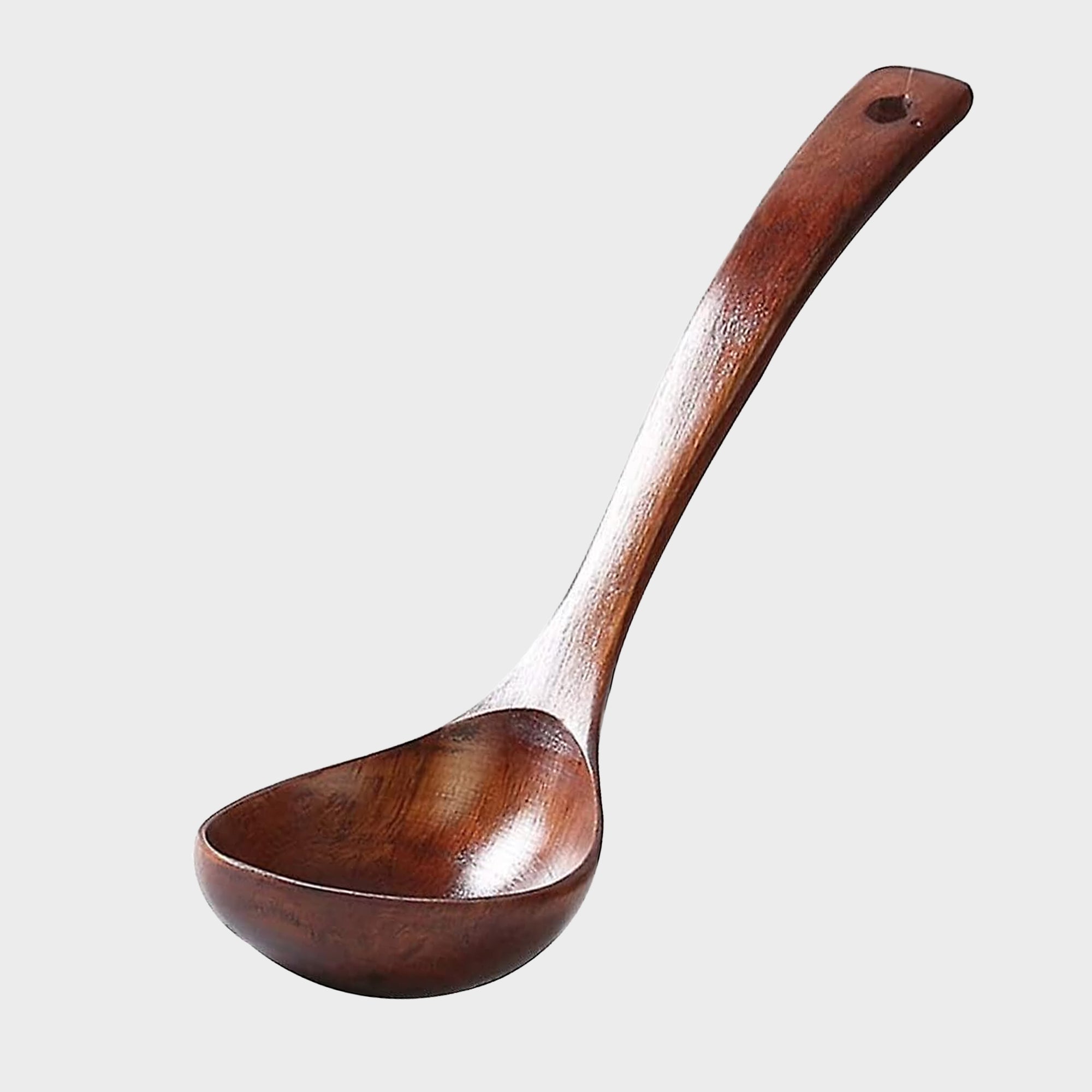 Handmade Wooden Non-Stick Serving Spoons for Cooking Dosa/Roti/Chapati Kitchen Tools Utensil, 1 Piece