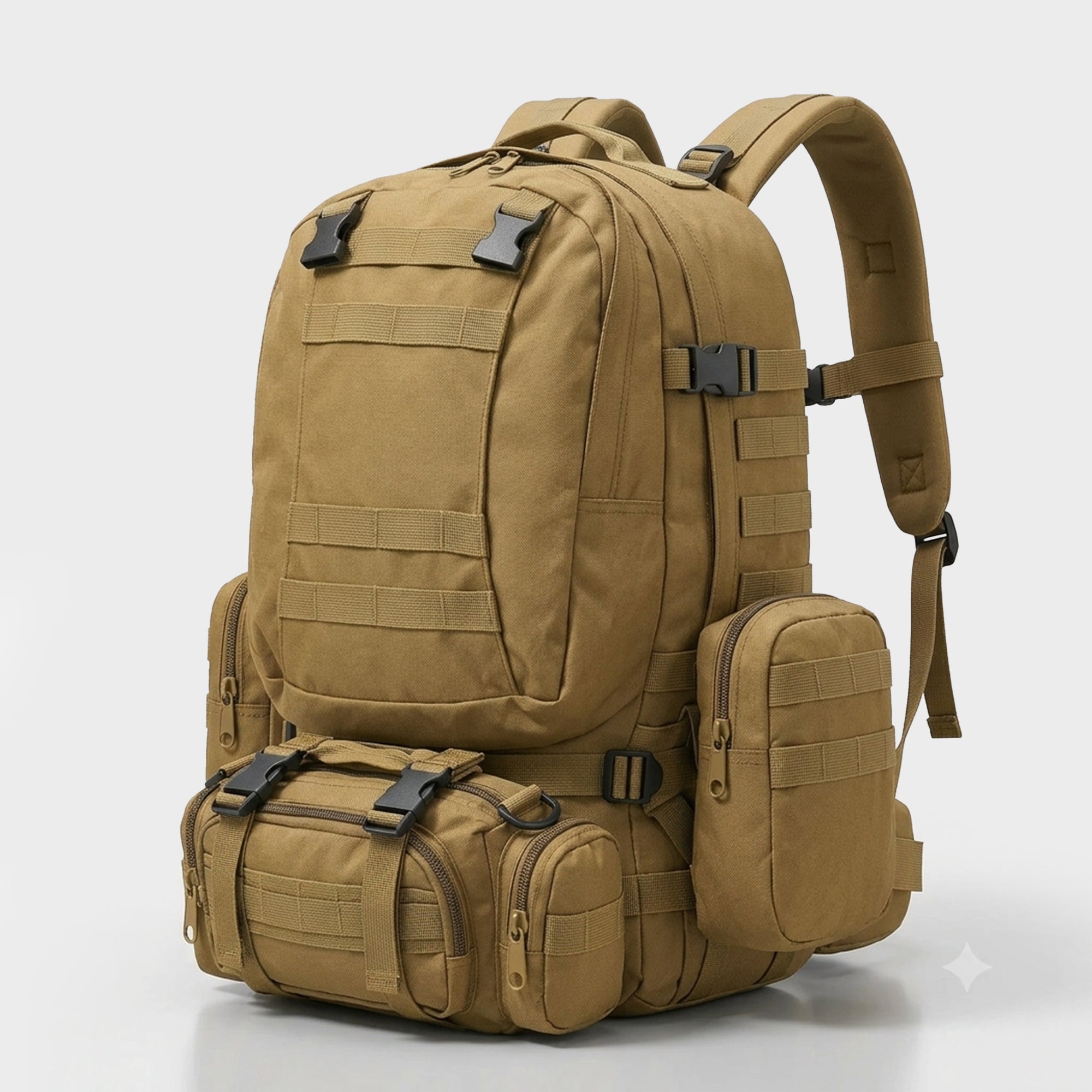 Tactical Military Backpack – Heavy Duty Outdoor Rucksack for Camping, Hiking & Travel