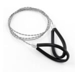 Bisonberg Tree Cutter wire Outdoor Emergency Survival trees cutter String Rope, Cable Chain Saw for Wood, Tree Limbs, PVC Pipe Cutting Tool - stainless steel Wire(1pcs)