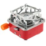 Ultra-Light Folding Camping Butane Gas Stove Burner with 4 Butane Cartridge - Image 4