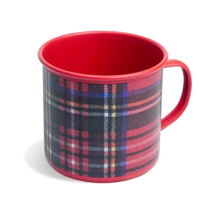 Metal Coated Double Walled Coffee Cup 100% BPA Free 200 ml Metal Coffee & Tea Cup Mug