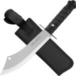 BISONBERG Kitchen Knife/Utility Knives for Kitchen Home & Office Use Ideal for Portable, Travel - Wooden & Black