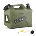 12L Portable Water Container with Spout & Dual Handles – Heavy-Duty Outdoor Water Can (Green)