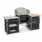 Foldable Camping Kitchen Table – Portable Outdoor Cooking Station