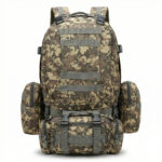 Bisonberg Tactical Military Backpack – Waterproof Camouflage Hiking & Camping Rucksack