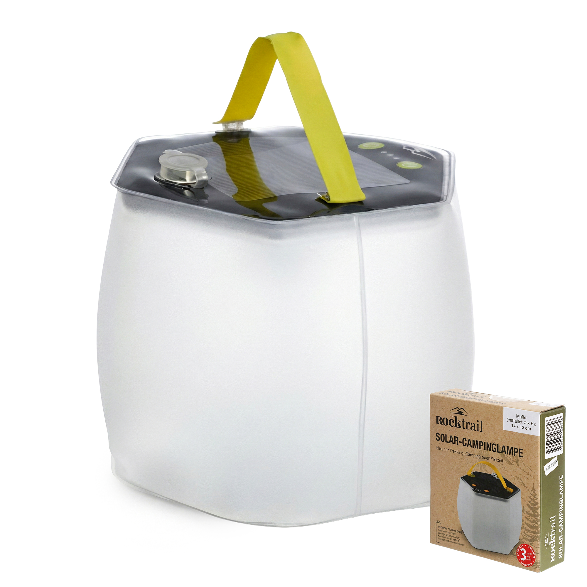 1 Rocktrail Solar Camping Lantern – Portable Outdoor LED Light - Image 1