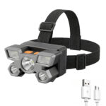 Rechargeable LED Headlamp – Ultra Bright Multi-Beam Headlight