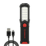 Rechargeable LED Work Light – Portable Magnetic COB Flashlight