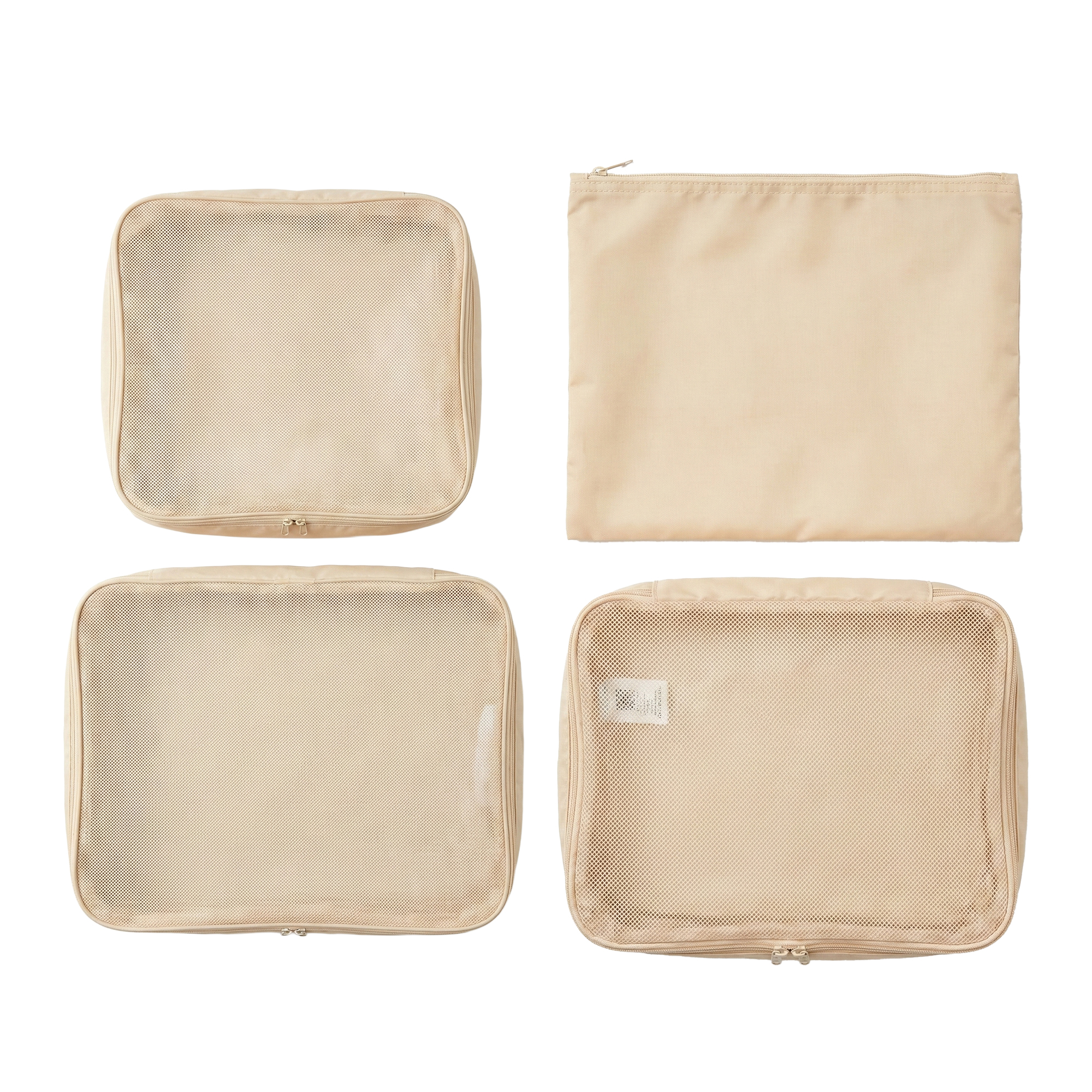 1.jpg (4) Bisonberg Travel Packing Cubes Set of 4 – Breathable Mesh Organizer Bags for Camping & Travel - Image 1