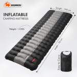 Foldable Air Mattress for Camping – Compact Travel Sleeping Pad” - Image 2