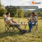 Foldable Camping Chair – Portable Outdoor Travel Seat - Image 2