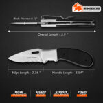 Stainless Steel Folding Pocket Knife – Outdoor Camping & Utility Tool - Image 3