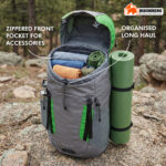 45L Hiking Backpack Waterproof Travel Rucksack – Lightweight Trekking & Camping Bag - Image 2