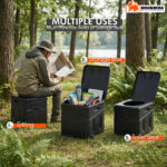 Portable Camping Toilet – Foldable Outdoor Travel Toilet Seat - Image 3